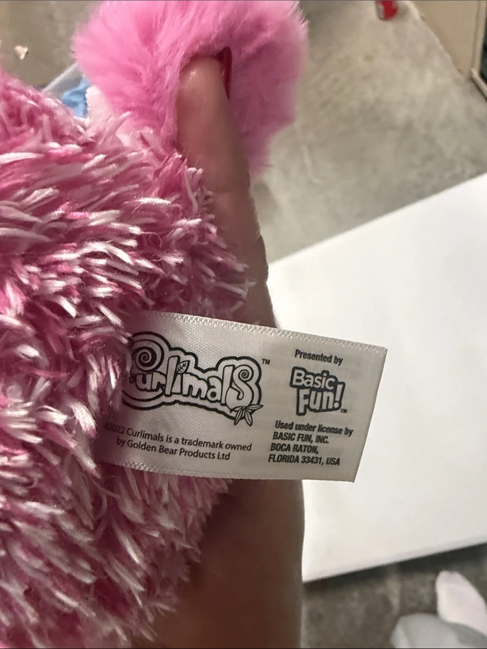 Plush Pink Hedgehog Small Pet Toy - Soft Comfort Buddy